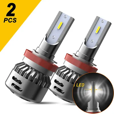 AUXITO H11 H8 LED Headlight Bulb Low Beam 6000K Conversion Kit Replacement Lamp • $27.15