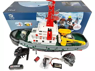 RC Jet Yacht Fishing Boat Radio Control SOUTHAMPTON TUG BOAT 2.4G Sailing Ship • $213.32