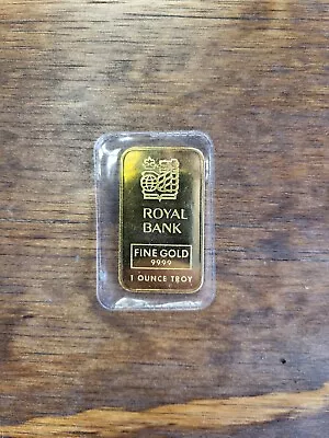 Rare RBC Royal Bank Canada JM Johnson Matthey 1 Oz 999 Gold - Unknown Mintage • $3100