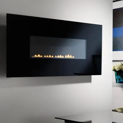 £230 • Buy Focal Point Midnight Wall Mounted Flueless Gas Fire