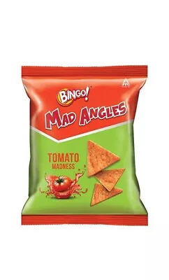 5 Pack Bingo Mad Angles Tomoto Crunchy Chips 33gr • £8.99