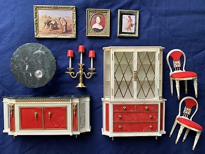 9pc Lot Vintage Ideal Doll Furniture Petite Princess Japan 1964 MCM Retro Toys • $35