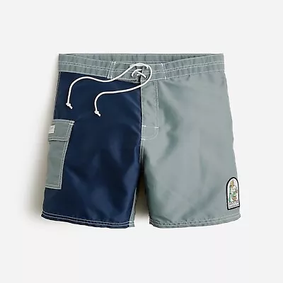 J.Crew X Katin Dogger 6  Swim Trunk Shorts Overcast Navy (Various Sizes) - NWT • $54.99