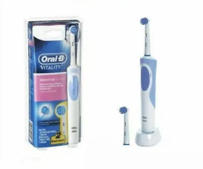 $22 • Buy BRAND NEW Oral-B Vitality Sensitive Electric Rechargeable Toothbrush + Free Ship