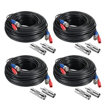 ZOSI 150ft BNC Power Video Cable Wire Connector For Security System CCTV Camera • $19.99