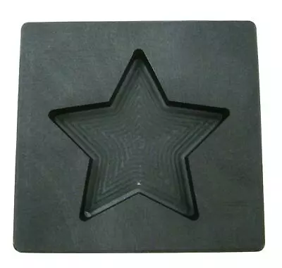 5 Oz Gold Texas STAR Shape High Density Graphite Mold 2.5oz Silver Bar-USA Made • $51.19