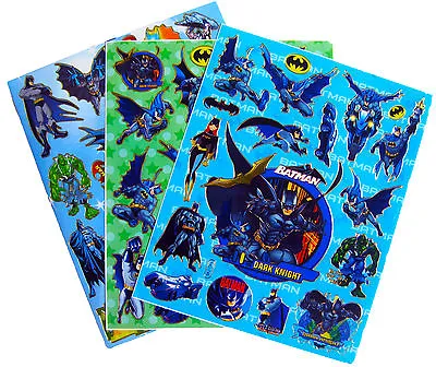 $7.50 • Buy Batman Justice League Superhero Stickers Party Loot Bag Fillers - Set Of 3