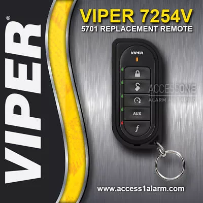 Viper 7254V 2-Way LED Remote Control Replacement Transmitter For The Viper 5701 • $84.99