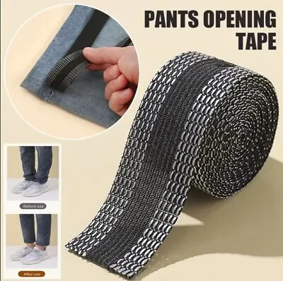 £2.75 • Buy 2/10m Iron On Hemming Tape Adhesive Fabric Fusing Jeans Pants Trousers Clothing