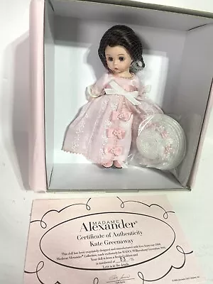 Madame Alexander 45560 Kate Greenaway Doll 8  Doll 1 Of 75! W/ Hat • $395