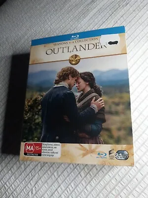 OUTLANDER. COMPLETE SEASONS 1-4.Bluray.21 Disc Boxset.Brand NewSealed.Reg All • $99