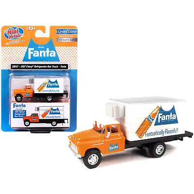 Classic Metal Works 1/87 Scale Model Truck Chevrolet Refrigerated Box Orange • $33.79