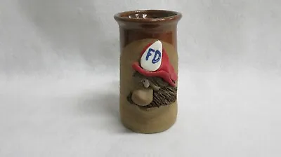 Handmade Signed Fireman Coffee Mug Cup • $15