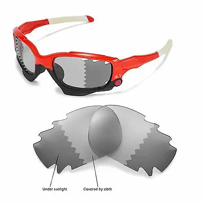 New Walleva Polarized Transition/Photochromic Vented Lenses For Oakley Jawbone • £20.34