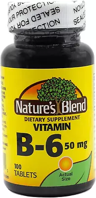 Vitamin B-6 50Mg • $11.99