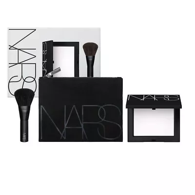 NARS Light Reflecting Travel Set - New - Set Incl. Powder Brush & Bag • £36.90