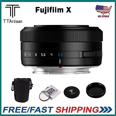 TTArtisan 27mm F2.8 APS-C AF STM Lens For Fuji X Mount X-T4 X-T3 X-T10 X-Pro3  • $119