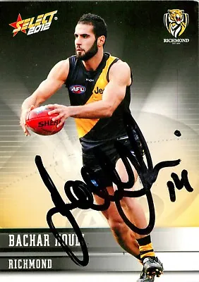 $11.99 • Buy ✺Signed✺ 2012 RICHMOND TIGERS AFL Card BACHAR HOULI