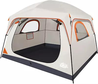 6 Person Camping Tent Family Cabin Instant Auto Beach Sun Shade Shelter Dome ... • $108.29