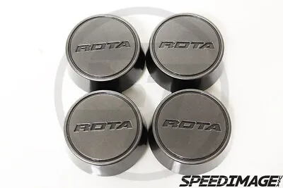 Rota Wheels Moda Center Caps Hyperblack Replacement Gt3 Grid V Titan Dpt • $50