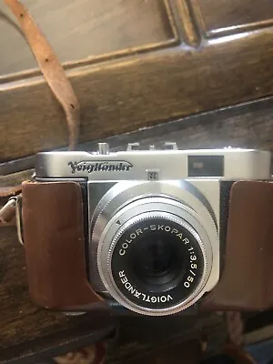 Voigtlander Vito B 35mm Camera Leather Case • $67