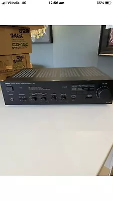 Yamaha Natural Sound Stereo Amplifier  Hifi Stereo Amplifier Model A-420 • £129.95