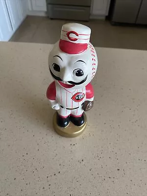 Cincinnati Reds MR. REDLEGS Mascot TEI Hand-Painted Nodder Bobblehead 2001 • $69.95