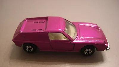 Matchbox 1969 Lotus Europa 5 Pink Superfast Lesney England • $20