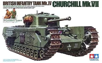 Tamiya 35210 1/35 Model Kit British Infantry Tank Mk.IV  Churchill Mk.VII • $21.69