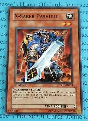 X-Saber Pashuul TSHD-EN094 Common Yu-Gi-Oh Card 1st Edition New • $2.16