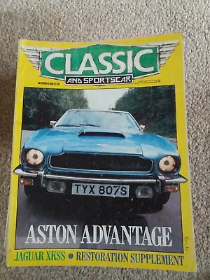 £4.99 • Buy Classic And Sportscar Cars Magazine  October  1986