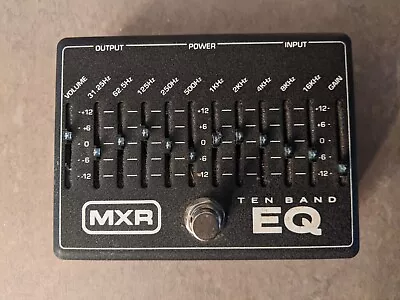 MXR M-108 10 Ten Band Graphic EQ Guitar Pedal BLUE LEDs • $100