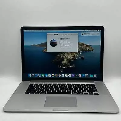 2012 Apple MacBook Pro 15.4  I7 2.3GHz 8GB RAM 250GB HDD Silver A1398 • $179.99