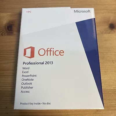 Microsoft Office Professional 2013 Product Key [269-16094] NEW / SAME DAY SHIP! • $89.95