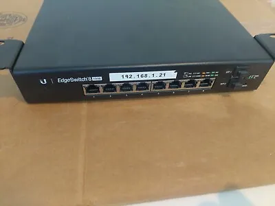 Ubiquiti Networks EdgeSwitch 8-Ports 150W Rack Mountable Ethernet Switch • $100