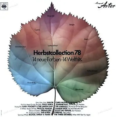 Various - Margaret Astor Herbstcollection 78 LP (VG+/VG+) ' • £5.99