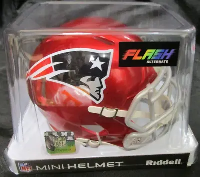 $31.95 • Buy New England Patriots Riddell Speed Flash Mini Helmet New In Box