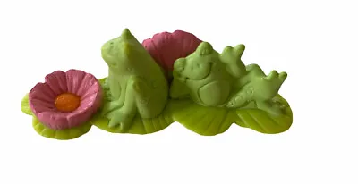 Learning Curve Caring Corners Dollhouse Frogs Lily Pad Outdoor  Mrs. Goodbee • $12.99