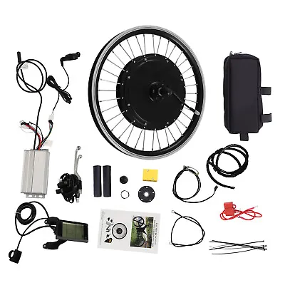 36V 500W Front Wheel Ebike Cycling Hub LED Electric Bicycle Motor Conversion Kit • $198.34