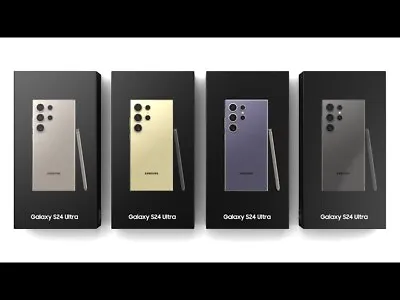 Genuine Samsung Galaxy S24 / S24+ / S24 Ultra / S23 / S23+ / S23 Ultra Empty Box • £9.95