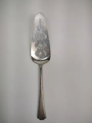 NSC EPNS National Silver Co Silver Plate Cake Pie Server Antique Vintage 10  • $15.99