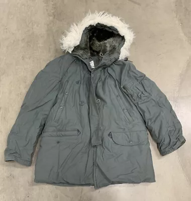 US Military N-3B Extreme Cold Weather Parka Size Medium • $59.99