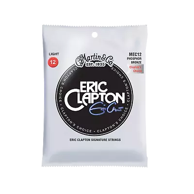 Martin MEC12 Clapton's Choice Phosphor Bronze Acoustic Guitar Strings Light  • $7.99