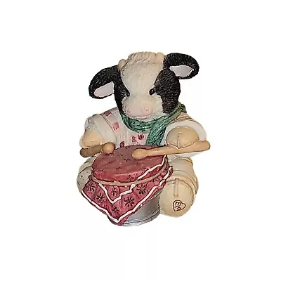 Mary's Moo Moos Little Drumherd Boy 1994 Figurine #651729 • $6.99