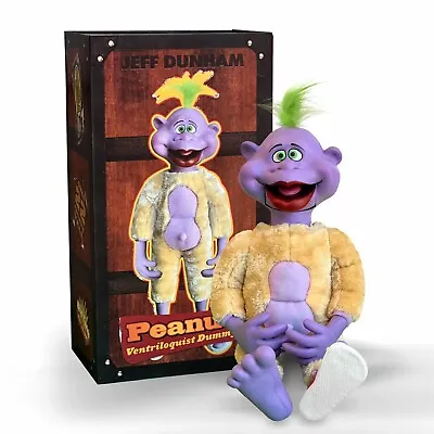 PEANUT VENTRILOQUIST DUMMY By JEFF DUNHAM NEW LIMITED EDITION In TRAVEL TRUNK • $348.95