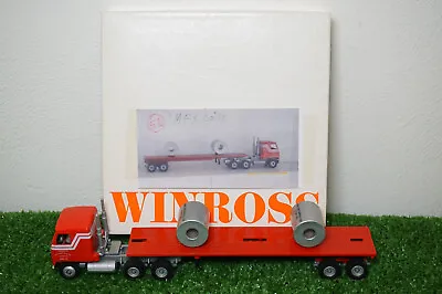 Winross Diecast 1/64 Scale Truck Motor Freight Express Flatbed /w Load 1991 • $57.99