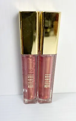 New (2) MILANI BRILLIANT SHINE Lip Gloss 03 Luminous **RARE PLS READ • $29.99