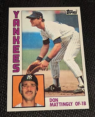 1984 Topps Baseball- #8 Don Mattingly (RC) New York Yankees • $7.99