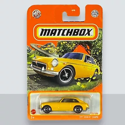 Matchbox 1971 MGB GT Coupe - Matchbox Series 73/100 • $2.56