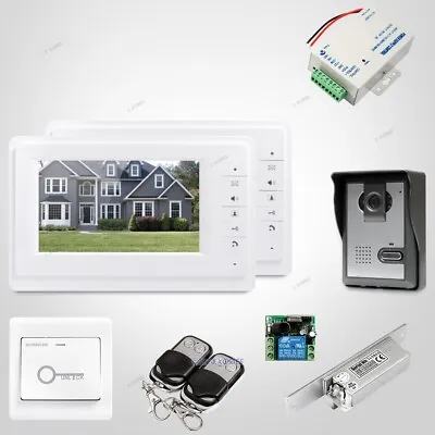 7  Video Security Door Phone With Intra-monitor Audio Intercom For Home Security • $263.15